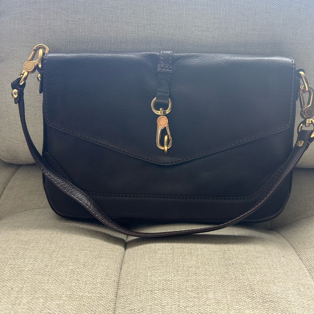 Marc By Marc Jacobs Brown Purse with Gold Hardware